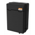 *EV POWERBOX IP65 Metal, Black - 5 module IP65 Metal EV Enclosure with A Type Bi-Directional RCBO and SPD 